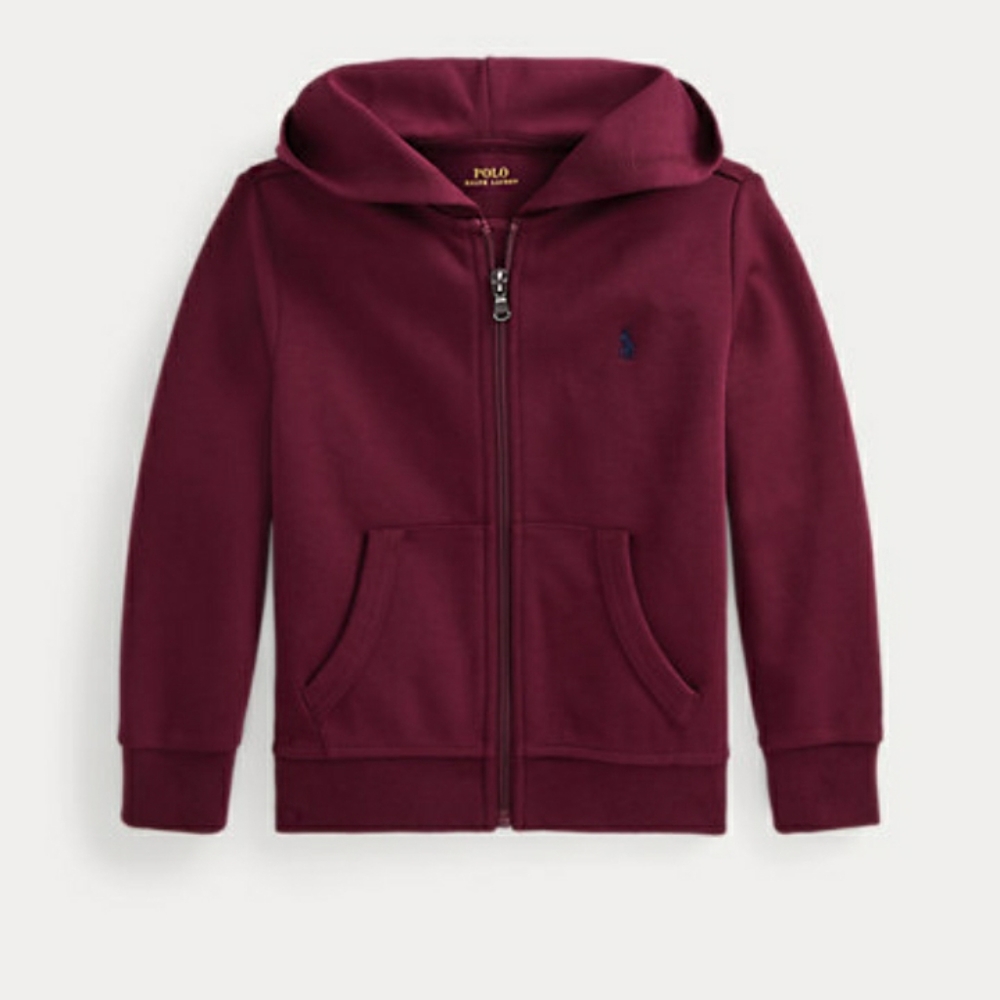 NWT Polo Ralph Lauren Double Knit Full-zip Hoodie